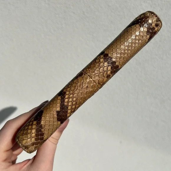 Prada Real Snake Skin Wallet Exotic Leather - Picture 3 of 15